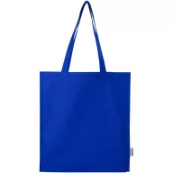   Sacosa de cumparaturi, Everestus, 2601E13065, 38x42x9 cm, Bumbac, Albastru Royal