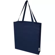   Sacosa de cumparaturi, Everestus, 2610E19015, 38x42x9 cm, Bumbac, Albastru Navy