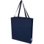 Sacosa de cumparaturi, Everestus, 2610E19015, 38x42x9 cm, Bumbac, Albastru Navy
