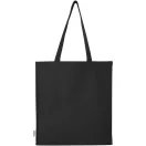 Sacosa de cumparaturi, Everestus, 2610E19014, 38x42x9 cm, Bumbac, Negru
