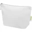 Geanta cosmetice, Everestus, 2601E13070, 24x17x6 cm, Bumbac, Alb