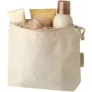 Geanta cosmetice, Everestus, 2601E13071, 24x17x6 cm, Bumbac, Natur
