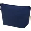 Geanta cosmetice, Everestus, 2601E13074, 24x17x6 cm, Bumbac, Albastru Navy