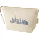 Geanta cosmetice, Everestus, 2601E13067, 29x18x16 cm, Bumbac, Natur