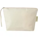 Geanta cosmetice, Everestus, 2601E13067, 29x18x16 cm, Bumbac, Natur