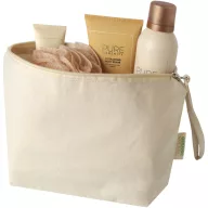   Geanta cosmetice, Everestus, 2601E13067, 29x18x16 cm, Bumbac, Natur