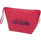 Geanta cosmetice, Everestus, 2601E13068, 29x18x16 cm, Bumbac, Rosu