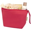 Geanta cosmetice, Everestus, 2601E13068, 29x18x16 cm, Bumbac, Rosu