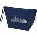 Geanta de voiaj, Everestus, 2610E17585, 29x18x16 cm, Bumbac, Albastru Navy