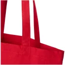 Sacosa de cumparaturi, Everestus, 2601E13081, 38x42x9 cm, Bumbac, Rosu