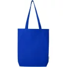 Sacosa de cumparaturi, Everestus, 2601E13082, 38x42x9 cm, Bumbac, Albastru Royal