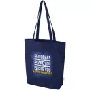 Sacosa de cumparaturi, Everestus, 2601E13083, 38x42x9 cm, Bumbac, Albastru Navy