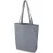 Sacosa de cumparaturi, Everestus, 2610E19019, 38x42x9 cm, Bumbac, Gri