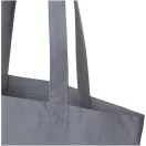 Sacosa de cumparaturi, Everestus, 2610E19019, 38x42x9 cm, Bumbac, Gri