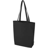   Sacosa de cumparaturi, Everestus, 2610E19018, 38x42x9 cm, Bumbac, Negru