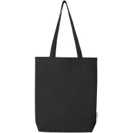   Sacosa de cumparaturi, Everestus, 2610E19018, 38x42x9 cm, Bumbac, Negru