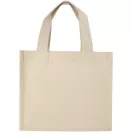 Sacosa de cumparaturi, Everestus, 2601E13042, 26x22x16 cm, Bumbac, Natur