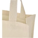 Sacosa de cumparaturi, Everestus, 2601E13042, 26x22x16 cm, Bumbac, Natur
