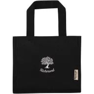   Sacosa de cumparaturi, Everestus, 2601E13043, 26x22x16 cm, Bumbac, Negru