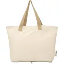Sacosa de cumparaturi, Everestus, 2601E13215, 59x41 cm, Bumbac, Poliester, Natur