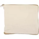 Sacosa de cumparaturi, Everestus, 2601E13215, 59x41 cm, Bumbac, Poliester, Natur