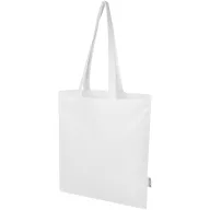   Sacosa de cumparaturi, Everestus, 2601E13145, 38x42 cm, Bumbac, Poliester, Alb
