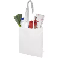   Sacosa de cumparaturi, Everestus, 2601E13145, 38x42 cm, Bumbac, Poliester, Alb