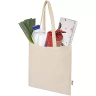   Sacosa de cumparaturi, Everestus, 2610E19038, 38x42 cm, Bumbac, Poliester, Natur
