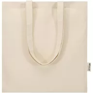   Sacosa de cumparaturi, Everestus, 2610E19038, 38x42 cm, Bumbac, Poliester, Natur