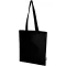 Sacosa de cumparaturi, Everestus, 2610E19039, 38x42 cm, Bumbac, Poliester, Negru