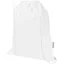 Saculet cu snur, Everestus, 2601E13146, 33x44 cm, Bumbac, Poliester, Alb