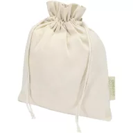   Saculet cu snur, Everestus, 2601E13055, 30x25 cm, Bumbac, Natur