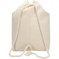   Saculet rucsac cu snur, Everestus, 2610E17912, 48xØ30 cm, Bumbac, Natur