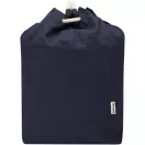 Saculet rucsac cu snur, Everestus, 2610E17913, 48xØ30 cm, Bumbac, Albastru Navy