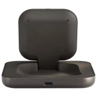  Incarcator wireless, Zens, 2610E18920, 15 W, 9.6x1.8x9.3 cm, Zinc, Negru