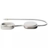   Cablu de incarcare, Zens, 2610E17687, 15 W, 6.1x1.6x6.1 cm, Aluminiu, Alb