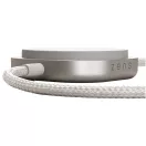 Cablu de incarcare, Zens, 2610E17687, 15 W, 6.1x1.6x6.1 cm, Aluminiu, Alb