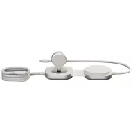   Cablu de incarcare, Zens, 2610E17689, 15 W, 6.1x3.1x6.1 cm, Aluminiu, Alb