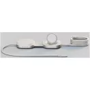 Cablu de incarcare, Zens, 2610E17689, 15 W, 6.1x3.1x6.1 cm, Aluminiu, Alb