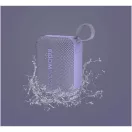 Boxa portabila rezistenta la apa, Boompods, 2610E18795, 5W, Wireless, 10.06x5x8.06 cm, Plastic, Violet Light