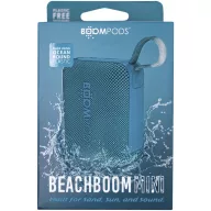   Boxa portabila rezistenta la apa, Boompods, 2610E18796, 5W, Wireless, 10.06x5x8.06 cm, Plastic, Albastru Caribbean