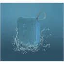 Boxa portabila rezistenta la apa, Boompods, 2610E18796, 5W, Wireless, 10.06x5x8.06 cm, Plastic, Albastru Caribbean
