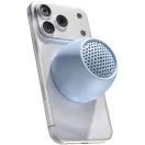Boxa portabila magnetica, rezistenta la apa, Boompods, 2610E18800, 5W, Wireless, 6x4.2x6 cm, Plastic, Albastru Ice