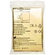 Frederik 2-function emergency blanket, PET, Silver
