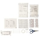 Trusa sanitara 30 piese, cu geanta rezistenta la apa, Everestus, 9IA19401, Tarpaulin, Negru