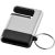 Suport telefon de birou cu functie de curatare ecran, Everestus, STT079, abs, plastic, gri, negru