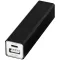Volt 2200 mAh power bank, Aluminium, solid black
