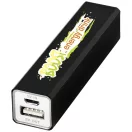 Volt 2200 mAh power bank, Aluminium, solid black