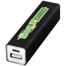 Volt 2200 mAh power bank, Aluminium, solid black