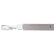 Volt 2200 mAh power bank, Aluminium, Silver